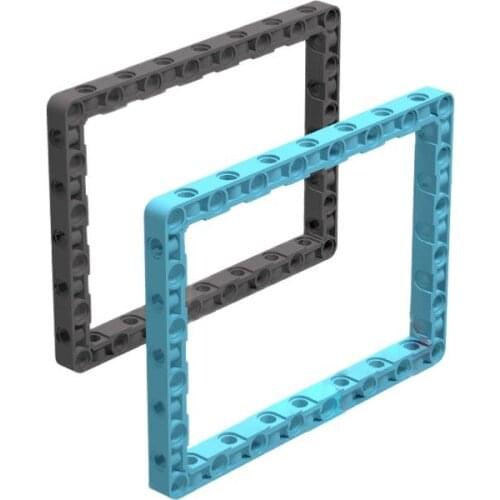 2Pcs/lot High-Tech Beam Frame 11x15 Arm Ring / Ring Beam MOC Building Blocks Parts DIY Toys for EV3 SPIKE Compatible with 39790