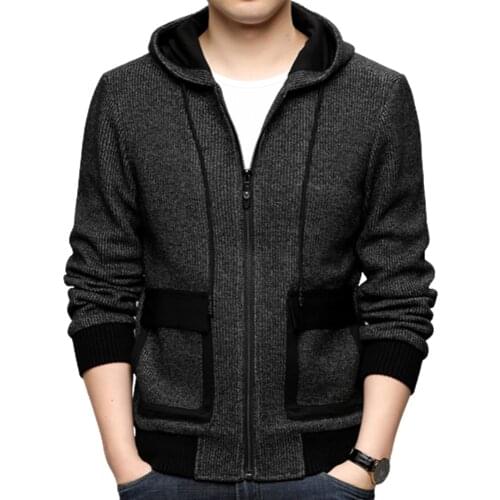 LIBIELIY Mens Wool Cardigans