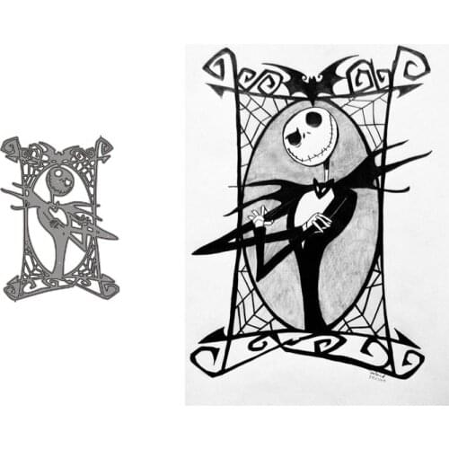 Metal Cutting Dies Skeleton Stencils For DIY Scrapbooking Decorative Embossing Handcraft Die Cutting Template