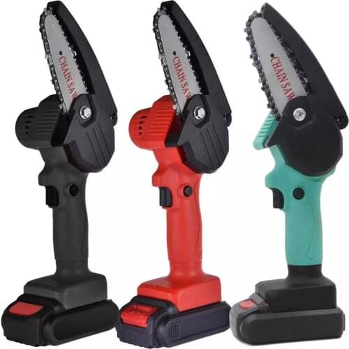 6 Inch Mini Pruning Saw Electric Chainsaws Pruning Chain Saw For Garden Trimming Tool Chain Saw electric woodworking tools