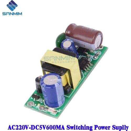 220V TO 5V 3W Supply Module AC-DC 220 to 5V 600mA Small Volume Isolated Switching Power PLB03A5V X4421