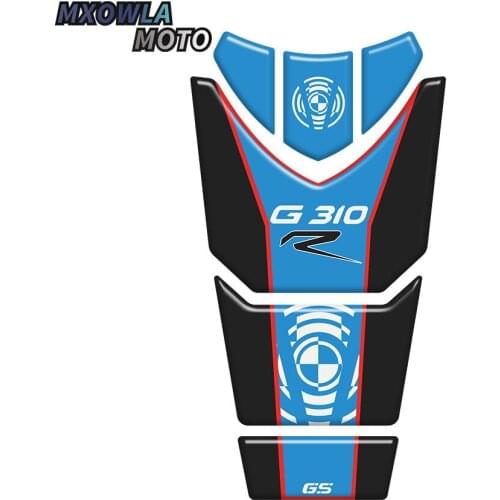 Motorcycle Real Tank Pad Gas Fuel Sticker Moto Decal Emblem Protector FOR G310R G310GS G310 R G310 GS