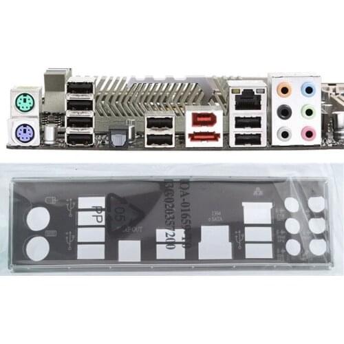 New I/O shield back plate of motherboard for SABERTOOTH 55I just shield backplate Free shipping