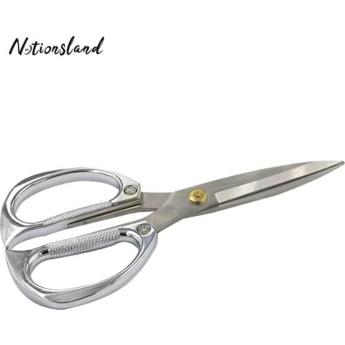 Stainless Steel Scissors Tailors Scissors for Fabric Leather Needlework Sewing Scissors Dressmaking Shears Sewing Tools