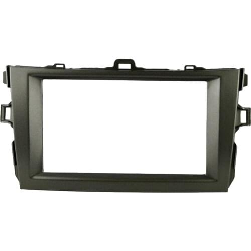 Car Dash Radio 2DIN Frame Fascia Panel Trim for Toyota Corolla 2008 - 2010