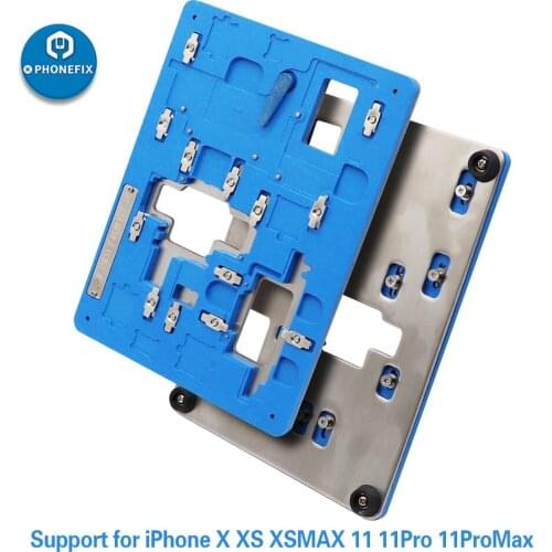 MJ K31 Phone Motherboard Repair Fixture For iPhone X/XS/XSMAX/11/11Pro/11proMAX PCB BGA IC NAND Chip Reballing Holder Platform