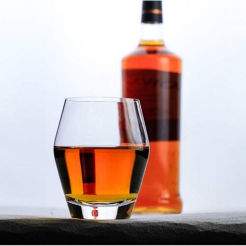 Creative Sherry Cask Design Der Whiskybecher Whisky Glass Shirley Barrel Shape Crystal Whiskey Tumbler Liquor Vodka XO Wine Cup