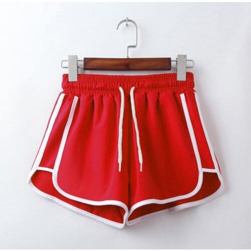 Women Shorts Beach Sport Stripe Quick-drying Girl Running Breathable Thin Ice Silk Baseball Shorts Athletic Clothes