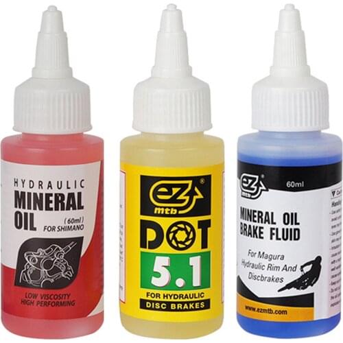 2021 Bicycle Brake Mineral Oil System 60ml Fluid Cycling Mountain Bikes Bicycle Brake Oil Fluid Hydraulic Disc Bicycle Brake Oil