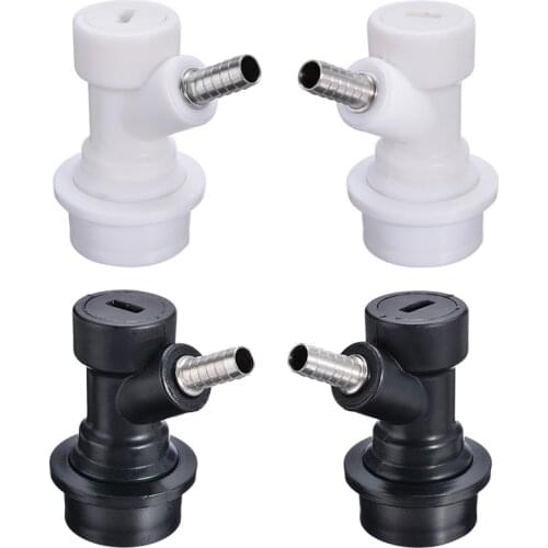 4Set Homebrew Wine Beer Keg Connector Ball Lock Liquid/Gas Disconnect Dispenser for Ball Lock Kegs