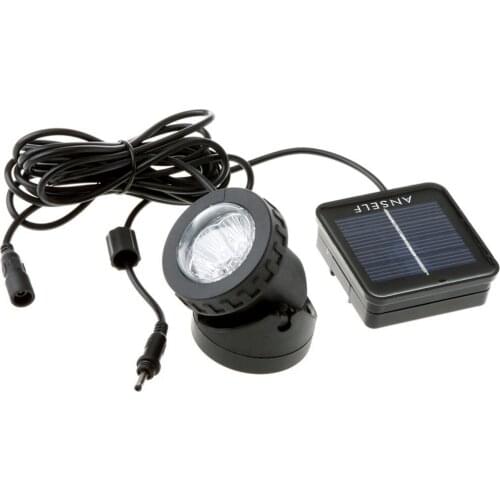 Anself 6pcs LED Solar Power Light Outdoor Landscape Lighting Solar Energy Spotlight Waterproof Diving Light Excellent Lighting