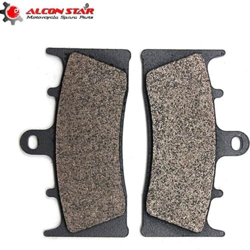 Alconstar For Kawasaki ZX6R 98-01 ZX7R P1-P8 96-03 Suzuki GSXR750 94-95 GSXR1000 01-02 GSX1300 99-07 Motorcycle Brake Pads Front