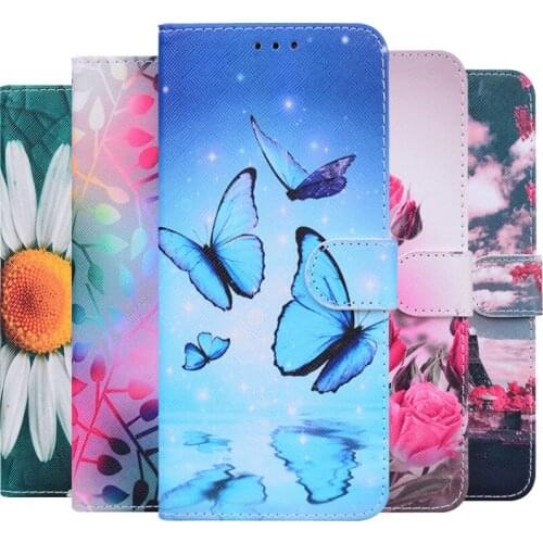 Butterfly Flip Cover For Samsung Galaxy A12 A32 A42 A52 A72 A01 Core A11 A31 A51 A71 M11 M21 M31S A30S A50 Leather Wallet Case