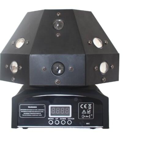 Colorful rotating magic ball lights laser light 16pcs x3W led beam moving head light with laser effect