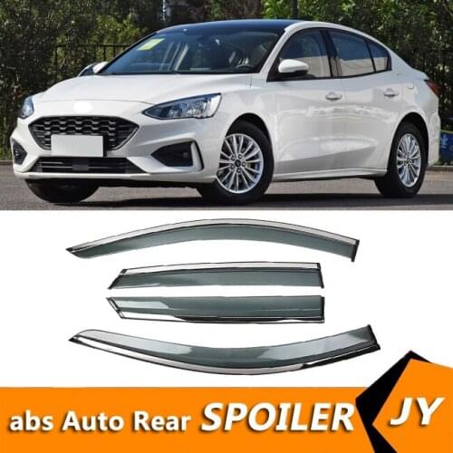 For FORD Focus 2020 Window Visor Vent Shades Sun Rain Deflector Guard For FORD Focus Auto Accessories 4PCS/SET