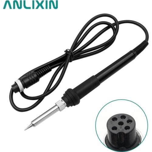 For 203 203H Electric Soldering Irons Handle 6 Holes Interface Universal Handle Line Soldering Station Tools 200 Series