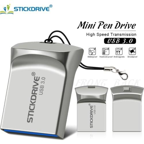 Super Mini pen drive 64gb 32 gb USB 3.0 flash drive pendrive USB stick 16gb 8gb memory stick real capacity usb 3.0 flash stick