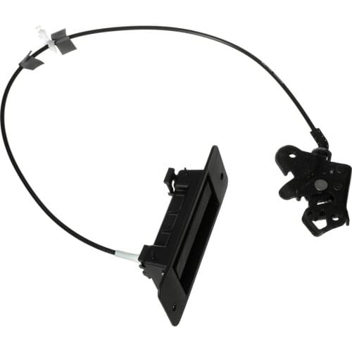 Right Hinged Door Latch Cable w/ Handle AC2Z-15264A01-A Fit for Ford E150 E250 E350 10-18 Replace Spare Parts Accessory Durable