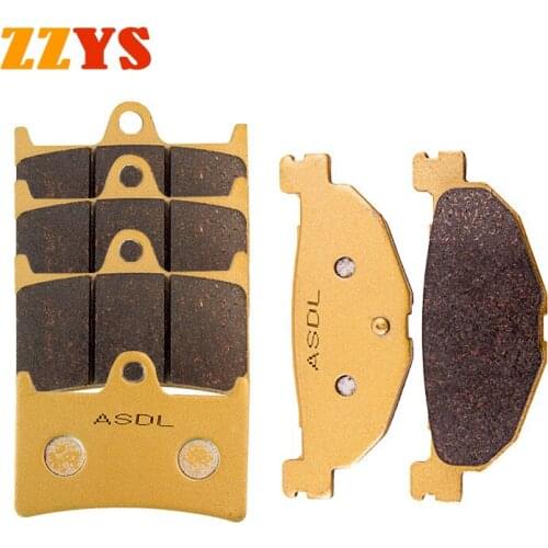 500cc Motorcycle Ceramic Front and Rear Brake Pads Set For Yamaha XP500 T-Max XP 500 ABS / Non ABS 2008-2011 Brake Discs Pad