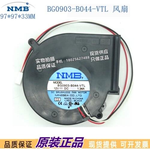 Original 9733 BG0903-B044-VTL 12V 1.34A Cooling Fan Blower Turbine Fan
