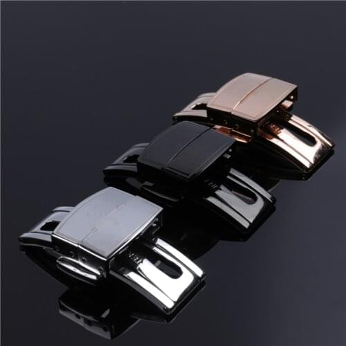 Watch Accessories Stainless Steel Folding Buckle 18mm For Patek Watch Strap For Aquanaut Philippe Series 5164a 5167a