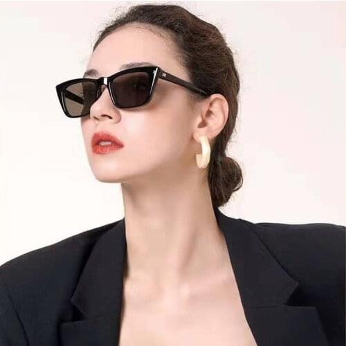 HKNA Cat Eye Sunglasses Women 2021 Luxury Brand Gradient Sun Glasses Women Vintage Cat Eye Shades for Women Lentes De Sol Mujer