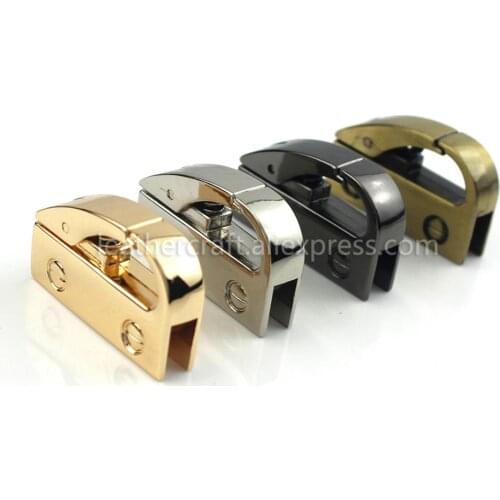 2pcs Metal Bag Side Anchor Gusset Hanger carbiner Clamps Snap hook Bag Side Edge Anchor Link Hardware for Bag Purse Strap