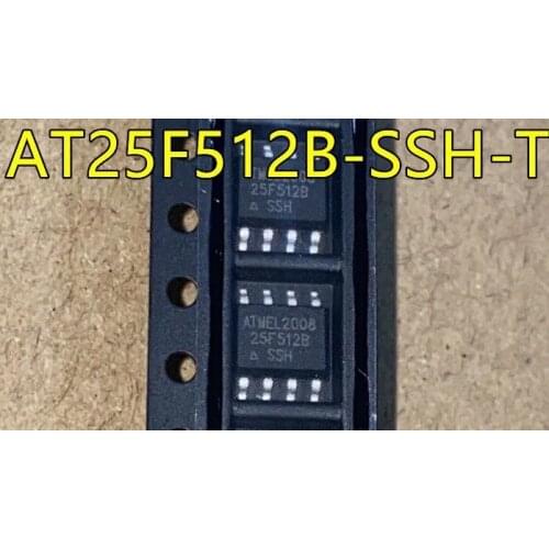 20PCS/AT25F512B-SSH-T 25F512B-SSH SOP7 25F512B