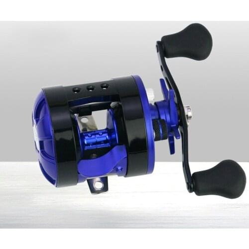 2000s 3000s Metal Cast Drum Wheel Anchor Fishing Reel Baitcast Reel Distant Wheel Trolling Reel Raft Wheel Carretilha De Pesca