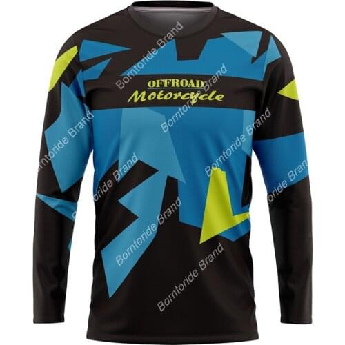 2021 DH LS BMX motocross downhill MTB jersey cycling Jersey clothing team pro Moto maillot ciclismo bike jersey