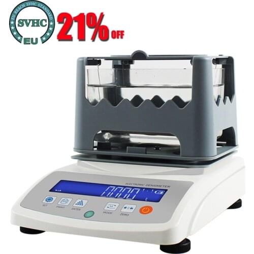 300g 0.01g Automatic Soild Density Meter for Metal Gold Silver Platinum Plastic Small Particle Density Purity Tester Densitmeter