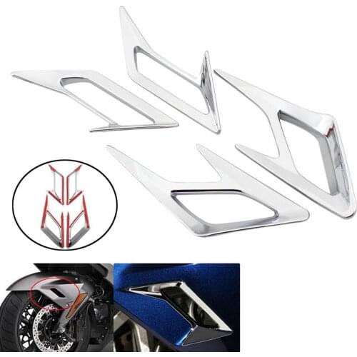 4x 4' Motocycle Front And Rear Vent Trim Kit for HONDA GL1800 2018