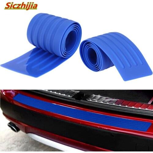 90 * 7.5 cm car styling luggage compartment door rear bumper protection for Subaru Forester Outback Legacy Impreza XV BRZ