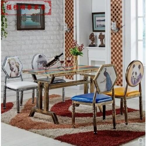 White Stool Nail Chair Monroe Chair American Retro European Dining Chair Makeup Casual European Hepburn Backrest Black