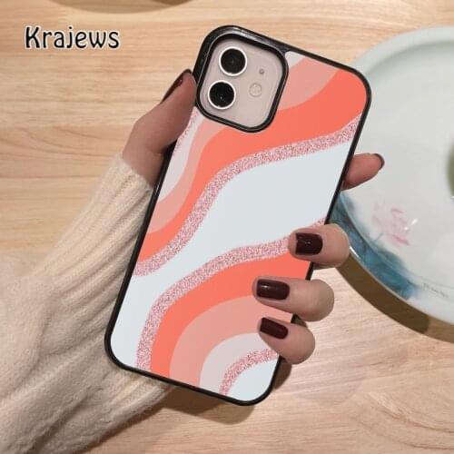 Krajews Pintrest Glitter coque Phone Case for iPhone 12 mini 5 6S 7 8 PLUS X XS XR 11 PRO MAX SE 2020 Back Cover Funda Shell
