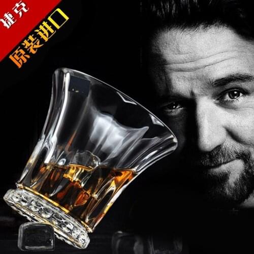 Imported from Czech Crystal glass Beer glass whisky glass wine cup transparent cup fruit juice cup