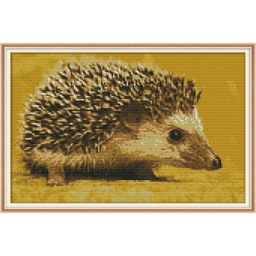 Joy Sunday New Arrival Kawai-Pinky Needlework DMC DIY Handmade 11&14CT Cross Stitch Sets for Embroidery Kits Gift Room Decor