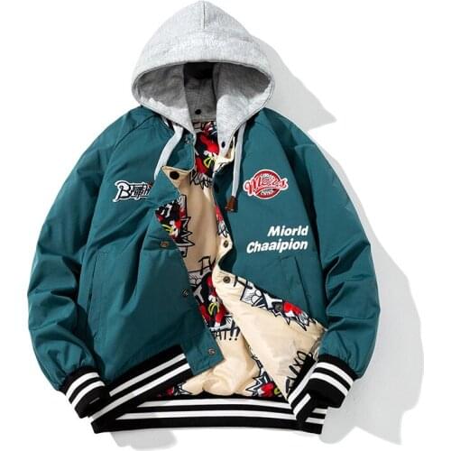 Autumn Mens Bomber Jackets Casual Stand Collar Zipper Mens Pilot Jacket Fashion Male Coat Women Clothing Letter Printing 4XL