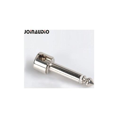 JOINAUDIO Solderless Mono Plug 6.35mm Connector for DIY Guitar Cable(10pcs)