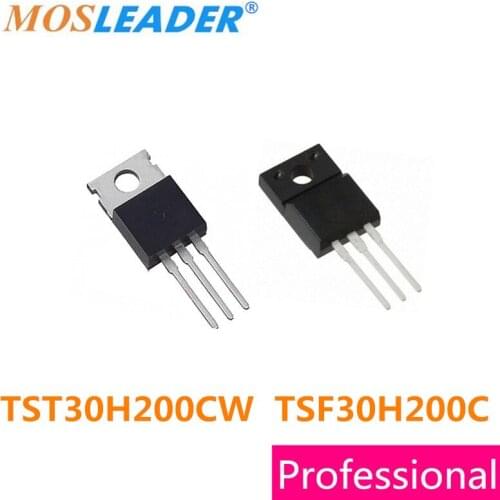 Mosleader TST30H200CW TO220 TSF30H200C TO220F 50PCS TSF30H200 30H200 Schottky Rectifier High quality