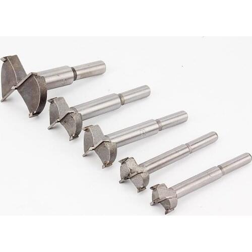 15mm-80mm Forstner Tips Woodworking Tools Boring Wood Working Hole Opener Saw Cutter Hinge Drill Bit Round Shank