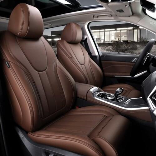 Genuine Leather car seat cushion, special customized 5-seater car seat cover suitable for 98% of car models on the market