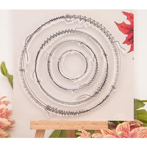 Transparent Clear Silicone Stamp Seal for DIY Scrapbooking Album DIY Craft Decor 10x11cm W215