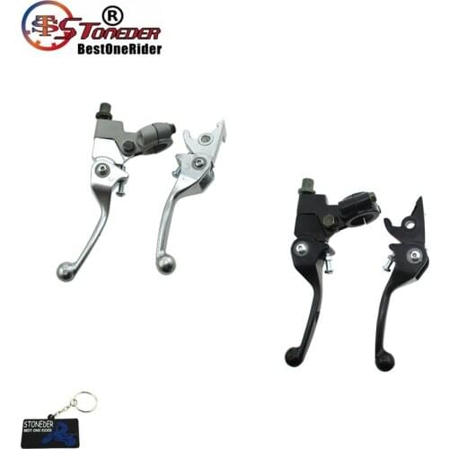 STONEDER Folding Brake Clutch Levers For 50cc-190cc WPB Orion M2R Braaap SSR DHZ Explorer Thumpstar Pit Dirt Bike