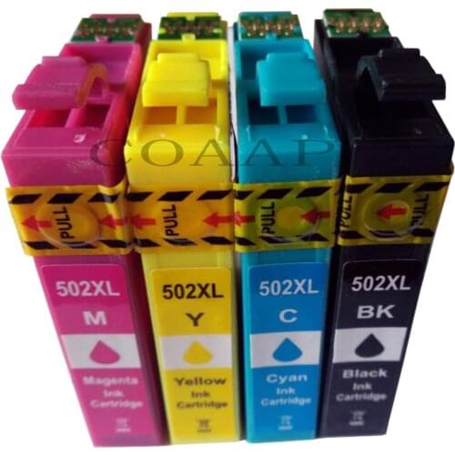 Compatible T502BK T502C T502M T502Y ink cartridge for EPSON XP-5100 XP-5105 WF-2865 WF-2860 inkjet Printers