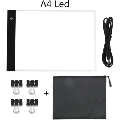 A4 LED Light Pad for diamond painting Artcraft Tracing Light Box Copy Board Digital Tablets Painting Drawing Tablet