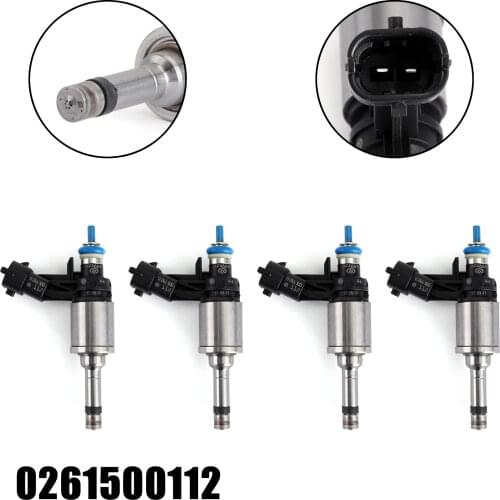 Artudatech 12636111BA 4PCS Fuel Injectors 12636111 For Buick for Chevrolet 0261500112