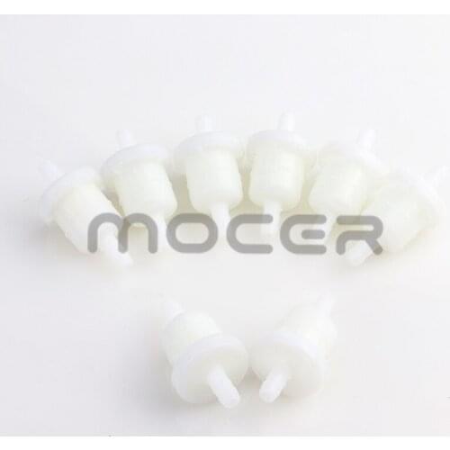 8 pcs Universal Fuel Gas Gasoline Filters Petrol Gas Gasoline Liquid Fuel Filter for Scooter Motorcycle Car