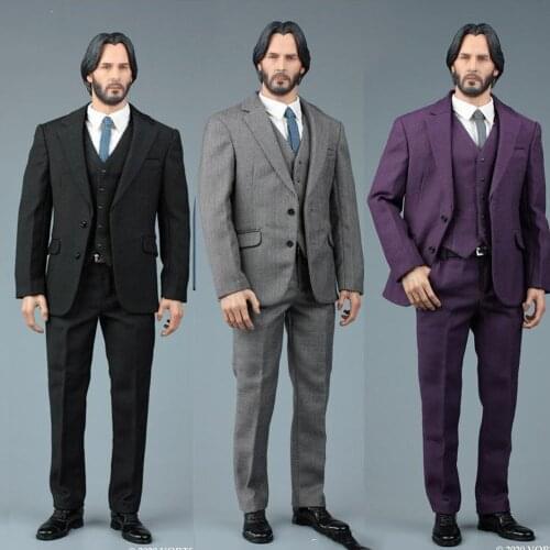 VORTOYS V1022 1/6 Scale Fashion Mens Gentleman Suit 3.0 Male Clothes Shoes Accessory Model for 12 inches Action Figure