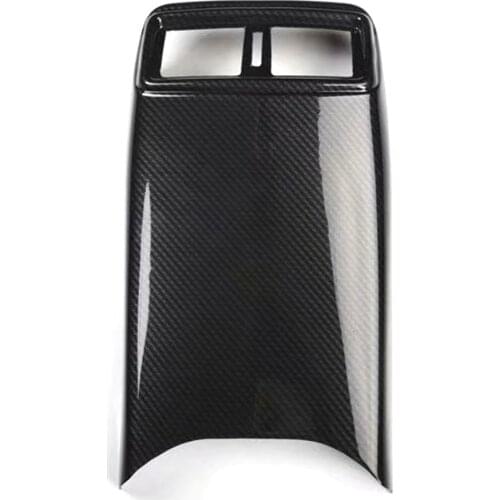 For Nissan X-trail 2017 2018 2019 2020 Car Rear Air Vent Anti-kick Panel Cover Sticker Interior ABS Auto Accessory Styling